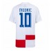 Maillot de foot Croatie Luka Modric #10 Domicile vêtements Europe 2024 Manches Courtes